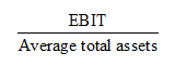 Basic Earning Power