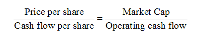 Price / Cash flow